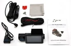 CEL-TEC digitálna kamera do auta K5 Triple/ 1080p/ Trojkanálová kamera