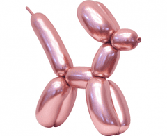GoDan Modelovacie balóny saténové ružové 50ks 152cm