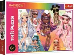Trefl Puzzle Rainbow High: Šťastné kamarátky 160 dielikov