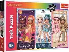 Trefl Puzzle Rainbow High: Dúhové bábiky 100 dielikov