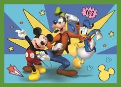 Trefl Puzzle Mickeyho klbko: S priateľmi 4v1 (35,48,54,70 dielikov)