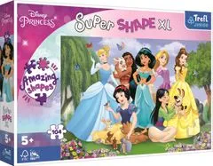 Trefl Puzzle Super Shape XL Disney princezné: V záhrade 104 dielikov