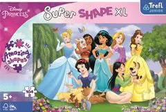 Trefl Puzzle Super Shape XL Disney princezné: V záhrade 104 dielikov