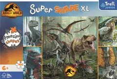 Trefl Puzzle Super Shape XL Jurský svet: Nezvyčajné dinosaury 160 dielikov