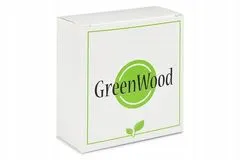 Green Wood Greenwood D03 Dámsky kožený opasok 115 cm zelený