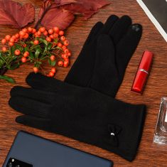 Beltimore  K30 Dámske dotykové rukavice čierne