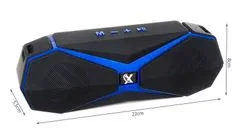 Izoksis Izoxis 12275 Prenosný Bluetooth reproduktor s popruhom čiernomodrý
