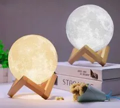 Iso Trade ISO 9509 3D Lampička mesiac Moon Light 8 cm