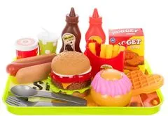 Iso Trade ISO Plastový Fast food set pre deti