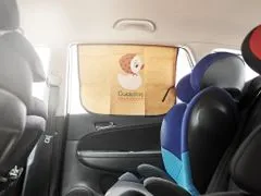 KIK  Detská slnečná clona do auta s motívom kačice