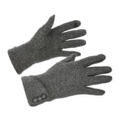 Beltimore  K28 Dámske dotykové rukavice šedé
