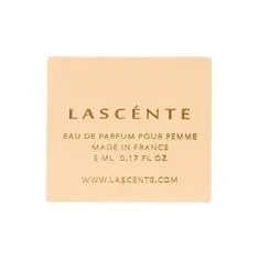 Lascente  Estetický kartónový obal na vzorky parfumov 13 x 3,5 x 6,3 cm ružový