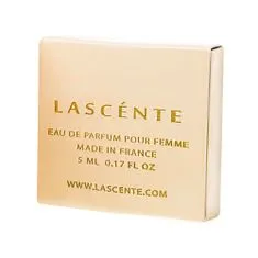 Lascente  Estetický kartónový obal na vzorky parfumov 13 x 3,5 x 6,3 cm ružový