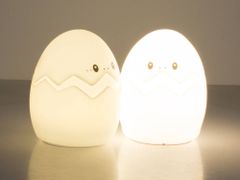 Verk  24075 Nočná RGB lampička dotyková vajíčko USB 1200mAh