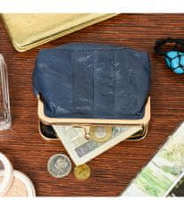 Beltimore  B47 Dámska peňaženka na drobné modrá