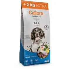 Calibra Dog Premium Line Adult Chicken 12 kg + 2 kg