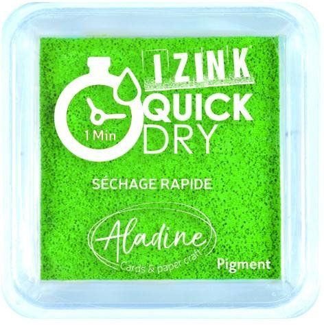 Aladine Pečiatkovací vankúšik IZINK Quick Dry rýchloschnúci - zelený
