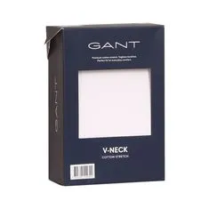 Gant Pánske tričko V neck biele (901911988-110) - veľkosť XL