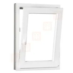 TROCAL Plastové okno | 80 x 120 cm (800 x 1200 mm) | biele | otváravé aj sklopné | pravé