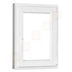 TROCAL Plastové okno | 100 x 150 cm (1000 x 1500 mm) | biele | otváravé aj sklopné | pravé