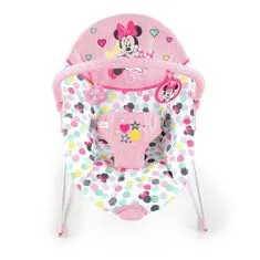 Disney Baby Lehátko vibrujúce Minnie Mouse Spotty Dotty 0m+ do 9 kg