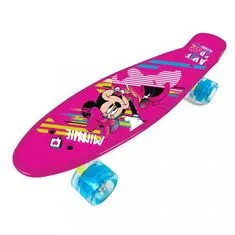 Seven Skateboard fishboard Minnie pink PP tvrdený polypropylén, 1x 55x14,5x9,5 cm