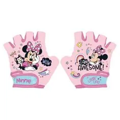 Minnie Mouse SEVEN Cyklo rukavice Minnie pink 70% polyester, 30% elastan, UNI 5 zodpovedá 3 - 9 rokov