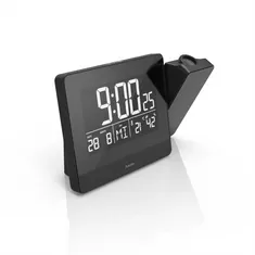 HAMA Plus Charge, budík s projekciou času a USB konektorom na nabíjanie mobilu