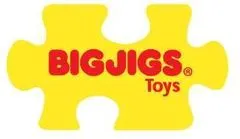 Bigjigs Toys Bigjigs Baby Textilná aktívna kocka opička Cheeky