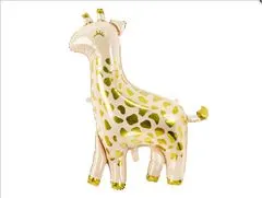 PartyDeco Fóliový balónik 102x80 žirafa -
