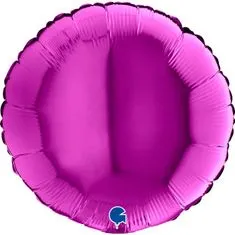 Grabo Nafukovací balónik okrúhly 46cm fialový -