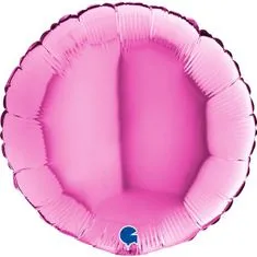 Grabo Nafukovací balónik okrúhly 46cm ružový -