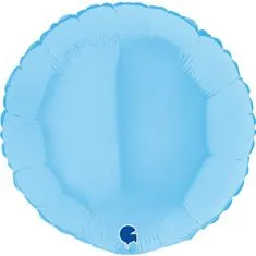 Grabo Nafukovací balónik okrúhly 46cm svetlo modrý -