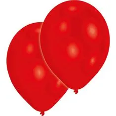 Amscan Latexové balóniky červené 10ks 27,5 cm -