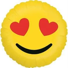 Grabo Nafukovací balónik emoji love 46cm -