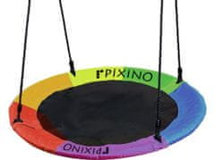 Pixino Hojdací kruh Čapí hniezdo (priemer 110cm) farebný