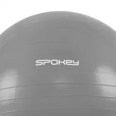 Spokey FITBALL Gymnastická lopta, 65 cm, sivá