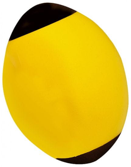 Androni Americká futbalová lopta mäkká - priemer 24 cm, žltá