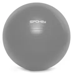 Spokey FITBALL Gymnastická lopta, 65 cm, sivá
