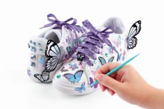 Make It Real Dekoratívne samolepky na obuv Motýľ