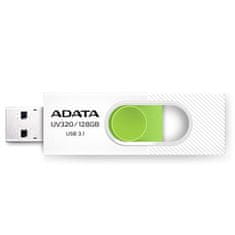 A-Data UV320 - 32GB, bielo/zelená