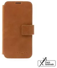 FIXED Kožené puzdro typu kniha ProFit pre Apple iPhone 14 Pro, FIXPFIT2-930-BRW, hnedé