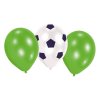 Latexové balóniky na futbalovú párty 6ks 22,8 cm -