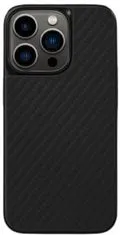 EPICO Hybrid Carbon Case Magnetic - MagSafe compatible iPhone 14 Pro Max (6,7") 69410191300002 - čierna