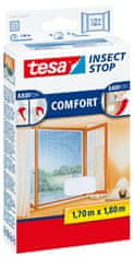 Tesa Insect Stop sieť proti hmyzu Comfort do okna 1,7×1,8 m biela 55914-00020-00
