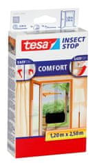 Tesa Insect Stop sieť proti hmyzu Comfort do dverí 2×0,65×2,50 m antracitová 55910-00021-00