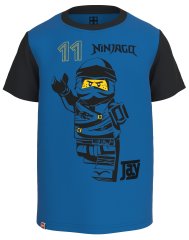 LEGO Wear chlapčenské tričko Ninjago LW-12010619 modré 116