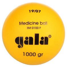 Gala  BM P plastový medicinálna lopta 600 g Hmotnosť: 1 kg