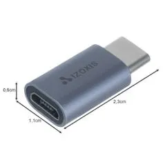 Izoksis Izoxis 18934 Adaptér OTG Micro USB 2.0 USB Type-C
