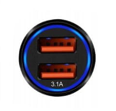 APT  PLS34D Autonabíjačka 2x USB 3.1A 12/24